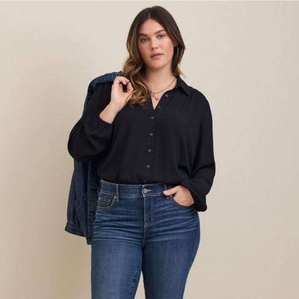 NWT Madison Washable Gauze Embroidered Long Sleeve Shirt size 1